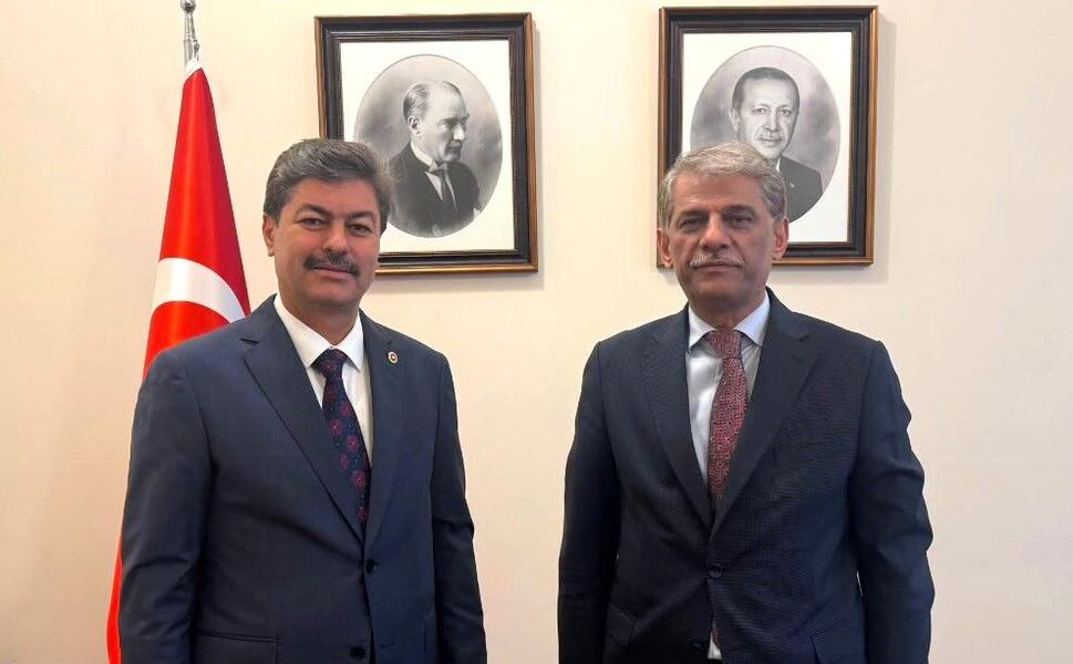 Erkan, Bakan Yardımcısı Alpaslan ile festival değerlendirmesi yaptı