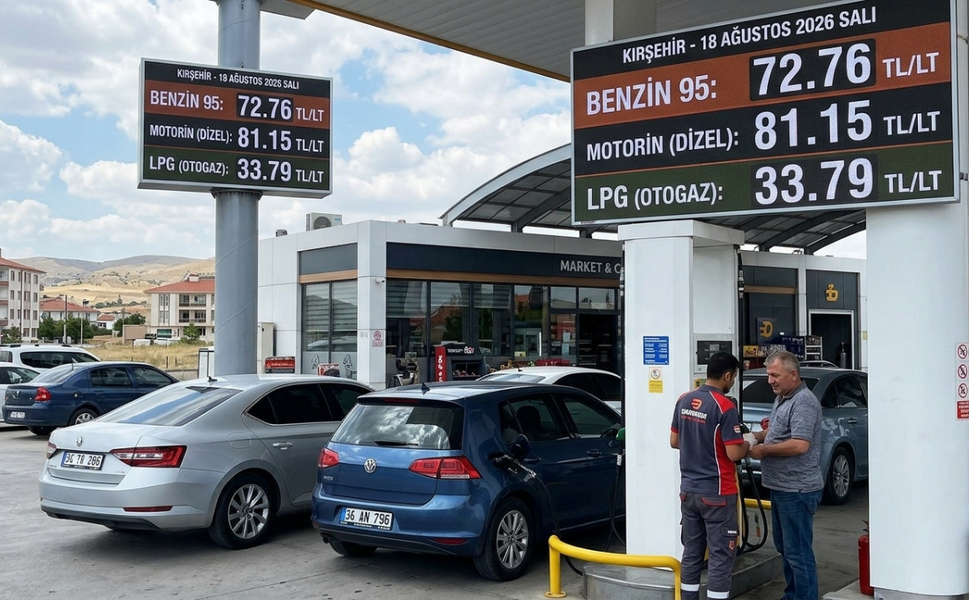 Kırşehir'de Akaryakıt Fiyatları Ne Kadar Oldu? İşte 18 Ağustos Güncel Liste