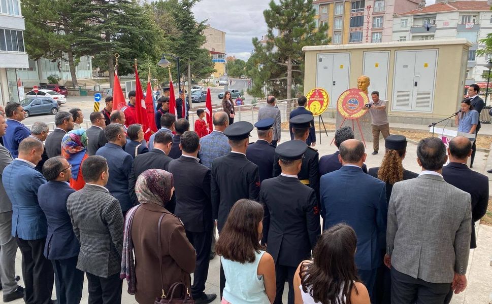 Kırşehir Mucur’da Zafer Bayramı için tören düzenlendi