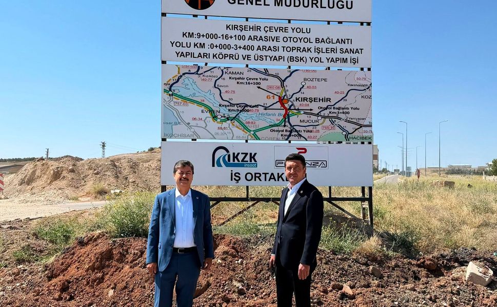 Kırşehir trafiğini rahatlatacak proje yerinde incelendi