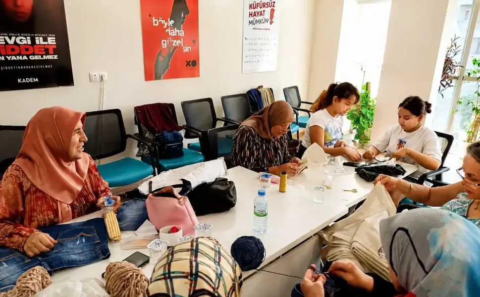 Kırşehir’de kadınların el emeği sanata dönüşüyor!