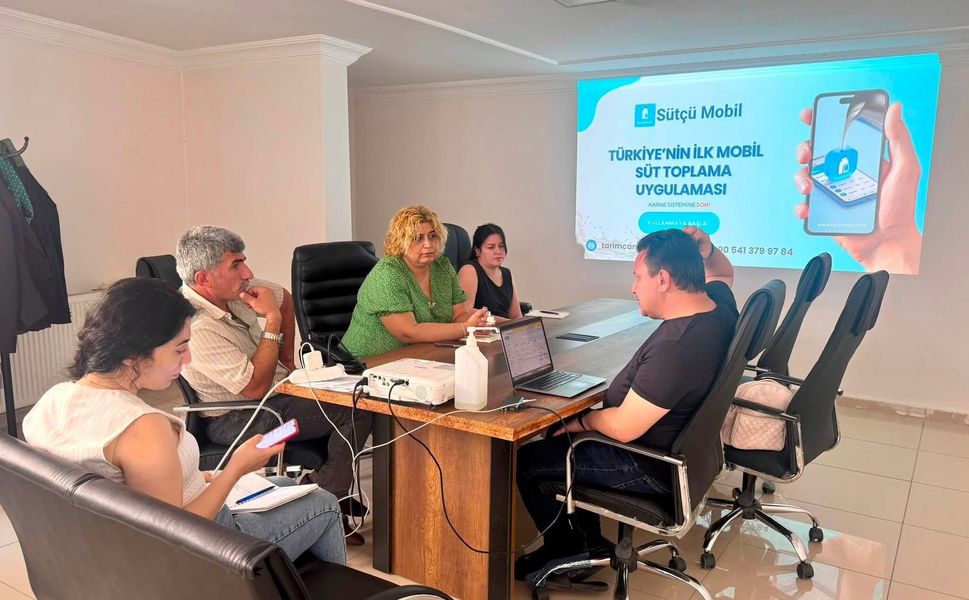 Kırşehir’de süt toplama süreçleri değerlendirildi