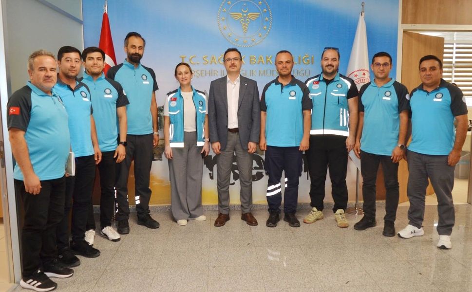 Kırşehir’de UMKE personeline teşekkür: Zorlu görevde büyük fedakârlık