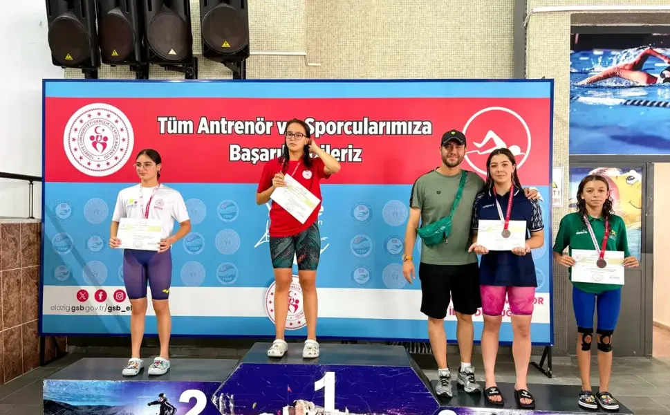 Kırşehirli yüzücü Sezin Solak Türkiye finalinden dereceyle döndü