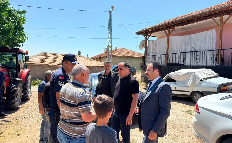 Köy sakinleri taleplerini doğrudan iletti