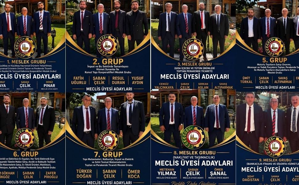 Şaban Çelik Kırşehir TSO’daki Ekibini Açıkladı! İşte Adaylar