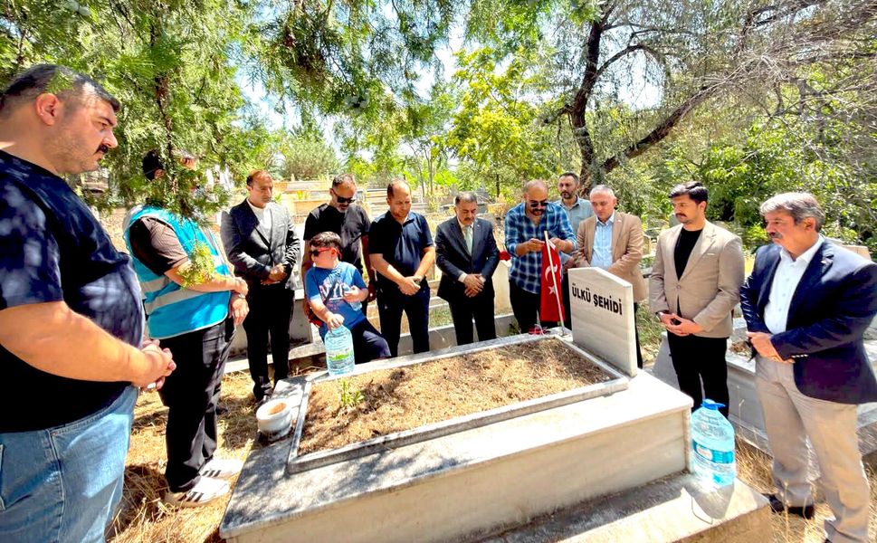 Şehit Nizamettin Erdoğan şehadet yıl dönümünde kabri başında anıldı