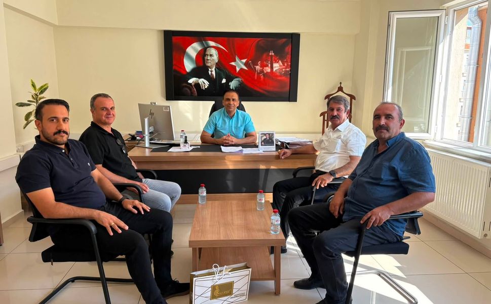 Türk Eğitim Sen Kırşehir Başkanı Pakel’den Alkan ve Bulut bir araya geldi