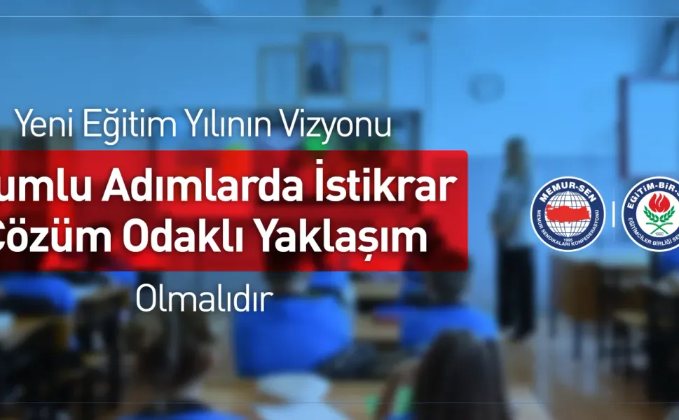 Eğitim-Bir-Sen’den MEB’e Şûra ve Zam Çağrısı