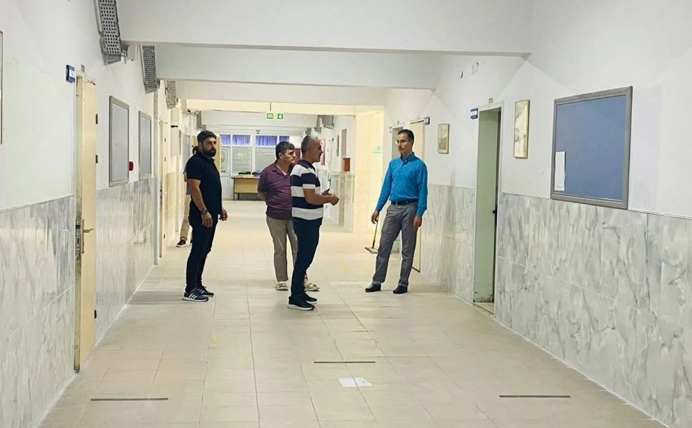 Çiçekdağı’nda Okulların Fiziki Koşulları İyileştiriliyor