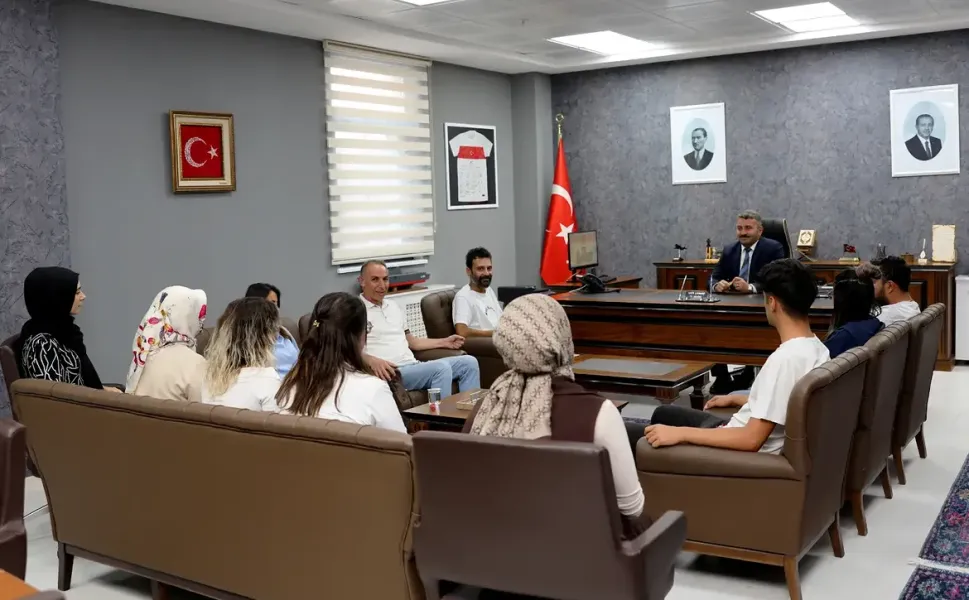 İl Müdürü Çakmakçı "Genç Ahiler" Ekibini Ağırladı