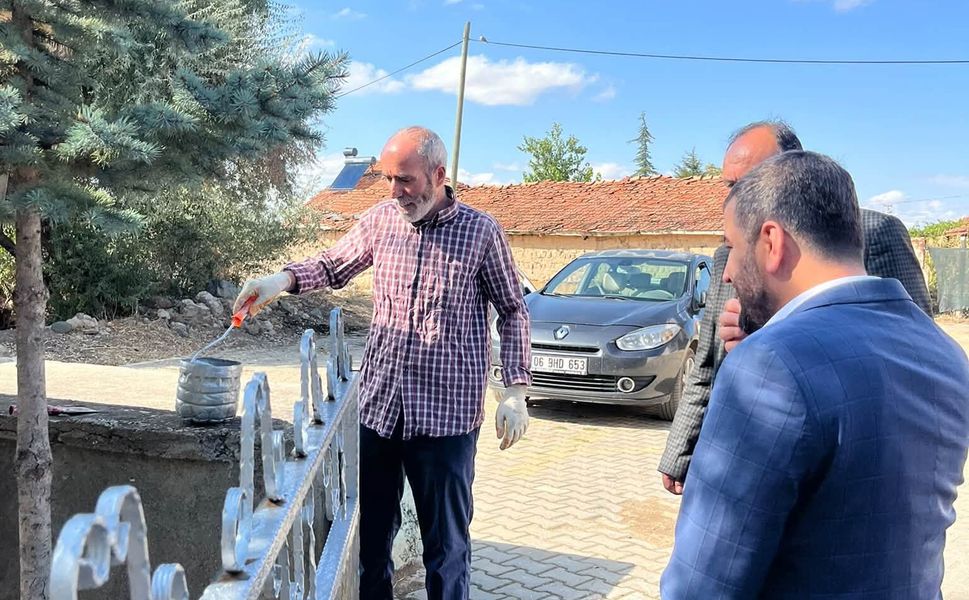 Akçakent’te Ayvalı Camii’nde dikkat çeken yenilik