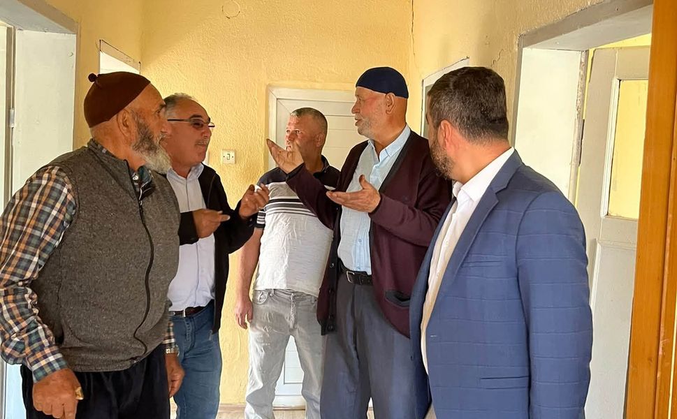 Akçakent’te cami lojmanının eksikleri mercek altında