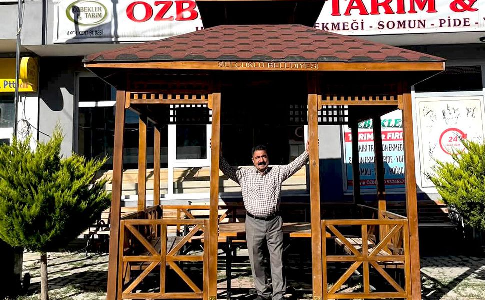 Akçakent’te ortak kullanım alanları yenileniyor