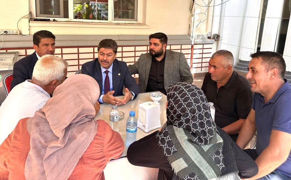 Erkan, Kırşehir’de vatandaşların taleplerini dinledi