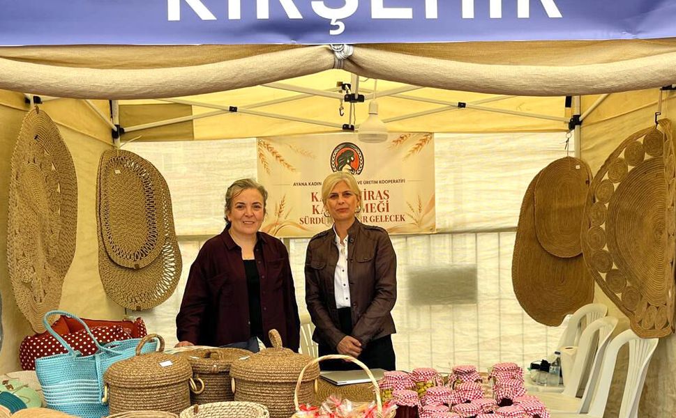 Horasan buğdayının lezzeti fuarda sergilendi