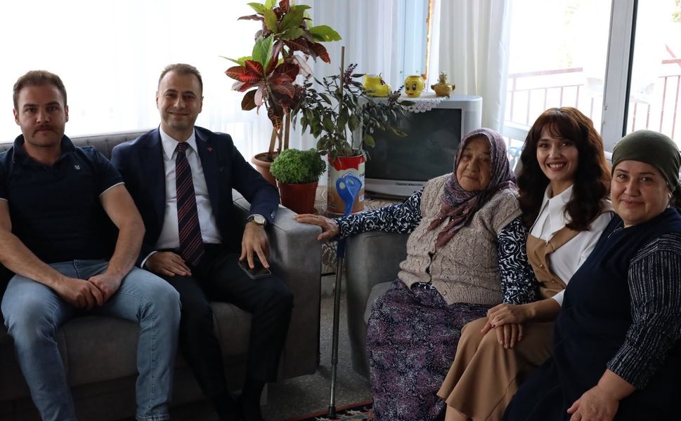 Kaymakam Ergün, Kaman’da şehit ve gazi aileleriyle buluştu