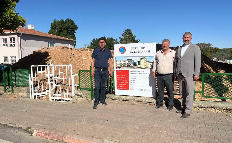 Kırşehir’de Boztepe’ye 8 derslikli yeni ilkokul geliyor