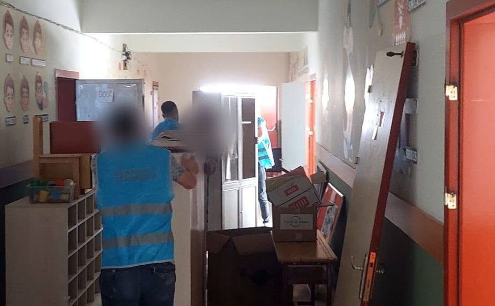 Kırşehir’de Gülşehri İlkokulu Yeni Eğitim Dönemine Hazırlanıyor