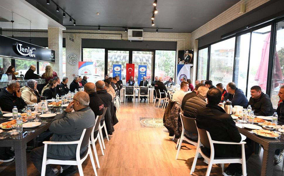 Kırşehir’de itfaiye personeli dayanışma kahvaltısında buluştu