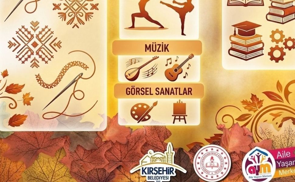 Kırşehir’de onlarca kurs için kayıtlar 29 Eylül’de başlıyor