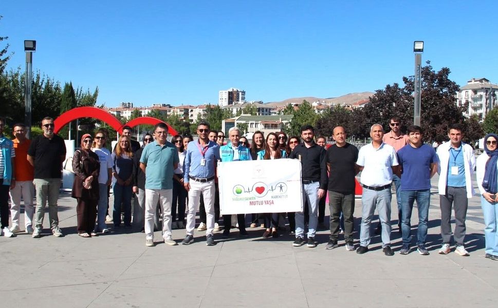 Kırşehir’de sağlık için harekete geçtiler! Kentpark’ta farkındalık oluşturuldu