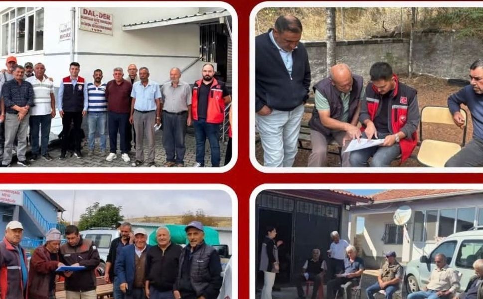 Kırşehir’de üreticiler sahada dinleniyor