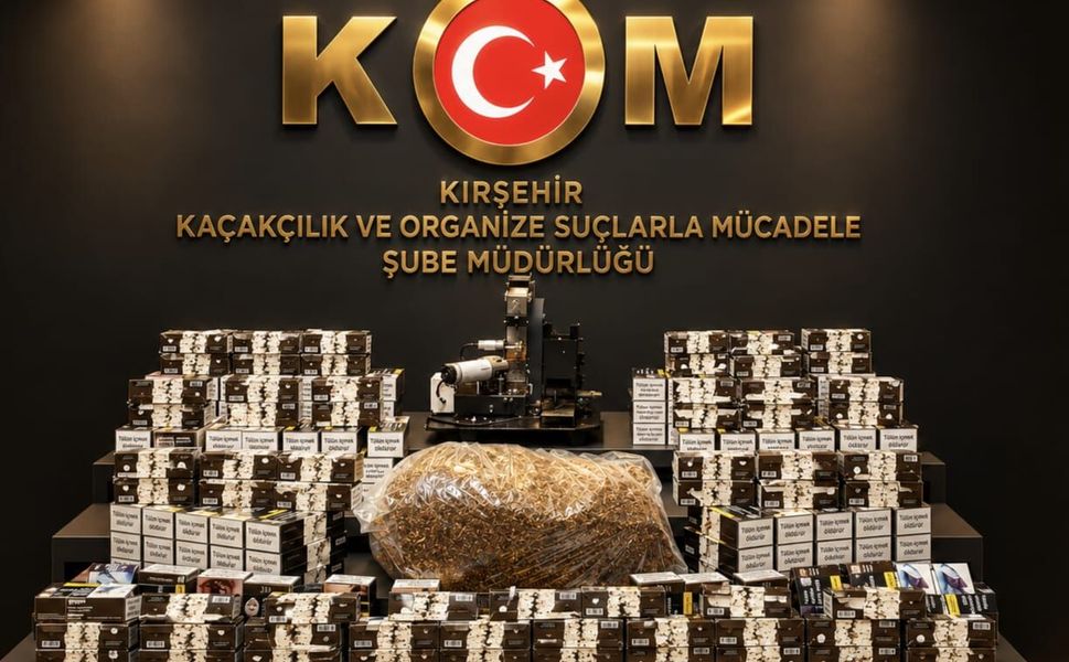 Kırşehir’de Kaçak Tütün Operasyonu