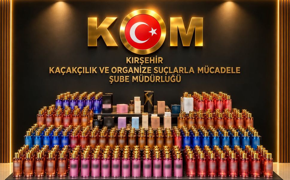 Kırşehir’de Yüzlerce Gümrük Kaçağı Parfüm Ele Geçirildi