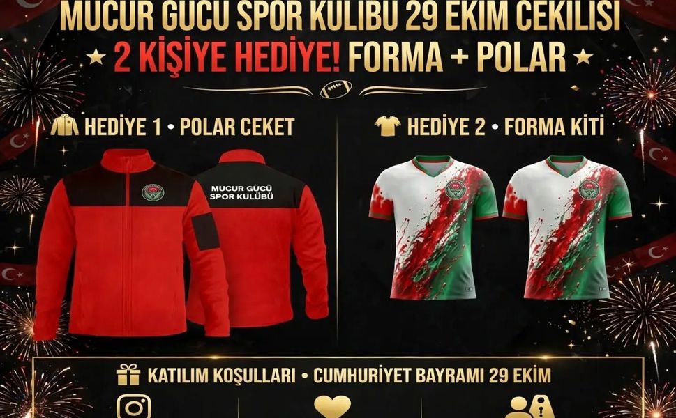 29 Ekim Cumhuriyet Bayramı’na Özel Dev Çekiliş!