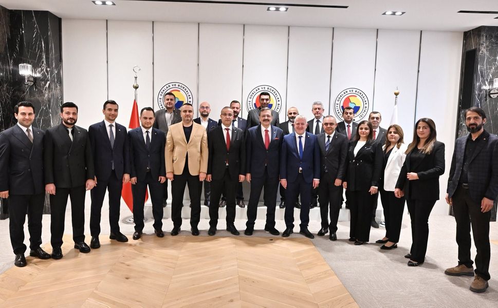 Başkan Sarı ve Bulut, Hisarcıklıoğlu ile bir araya geldi!