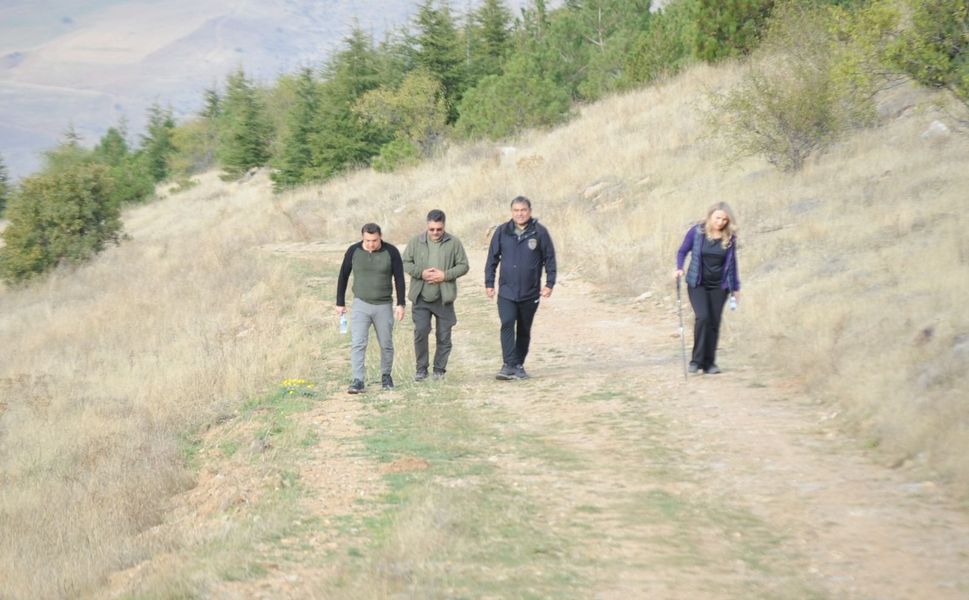 12 Kilometrelik Doğa Yürüyüşü Gerçekleştirildi