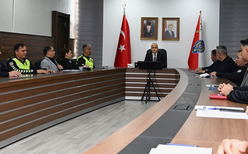 Görücü başkanlığında Kırşehir’in güvenliği değerlendirildi