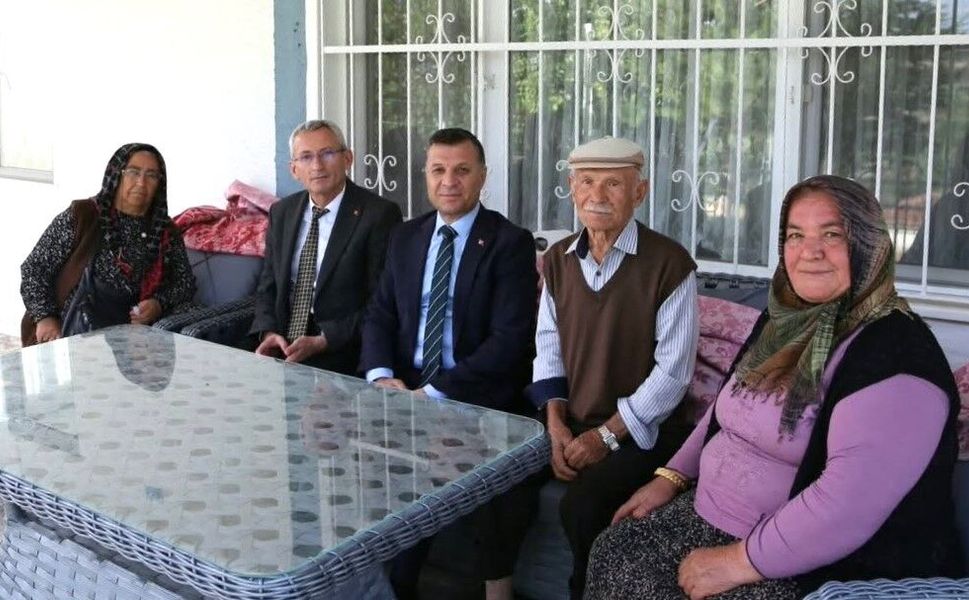 Kırşehir'de büyüklerin gönlüne misafir oldular