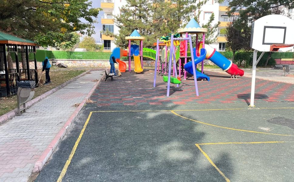Kırşehir’de Defne Kılıçözlü Anaokulu’nda yenileme çalışması