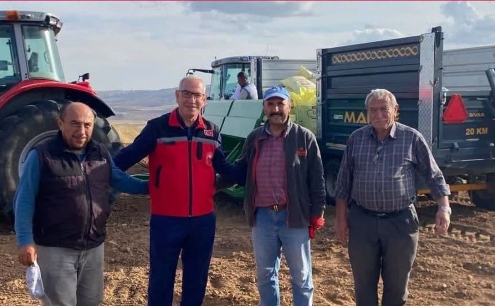 Kırşehir’de ekim sezonu sahada takip ediliyor