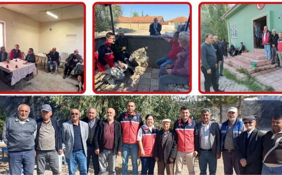 Kırşehir’de tarım ekipleri üreticilerle sahada buluştu