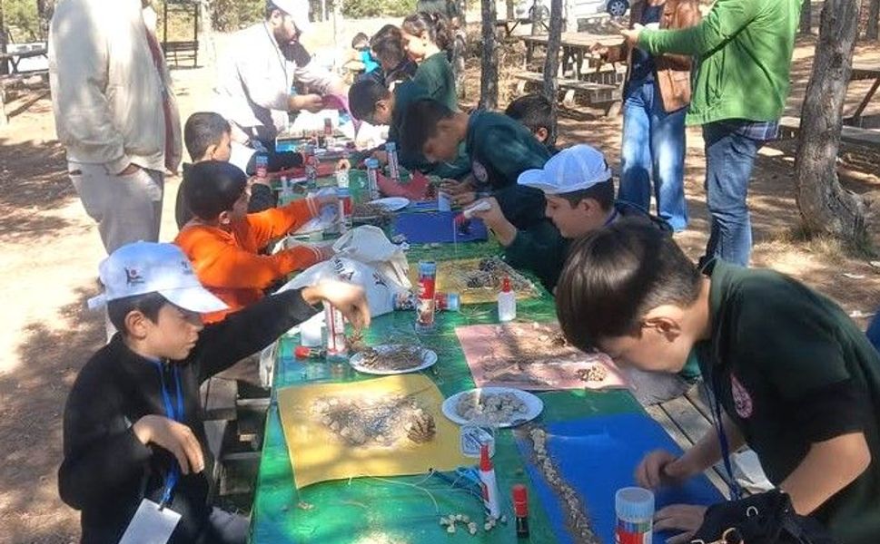 Özel öğrenciler Kırşehir Doğa Koruma ile doğayı keşfetti!
