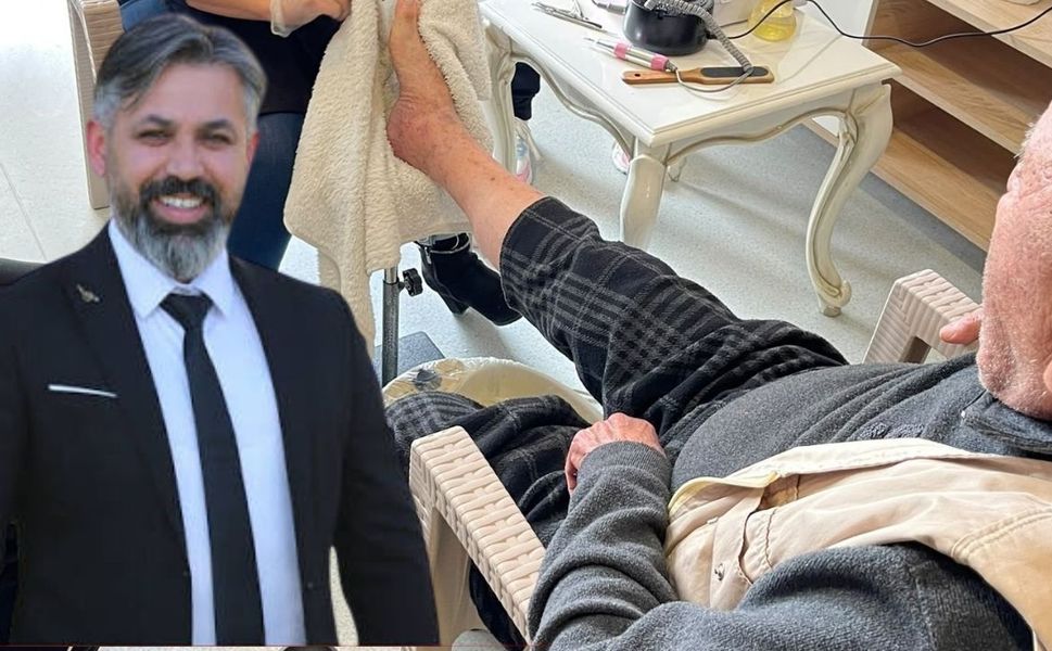 Serkan Kuşçu’dan huzurevi sakinlerine sevgi ve vefa dolu buluşma