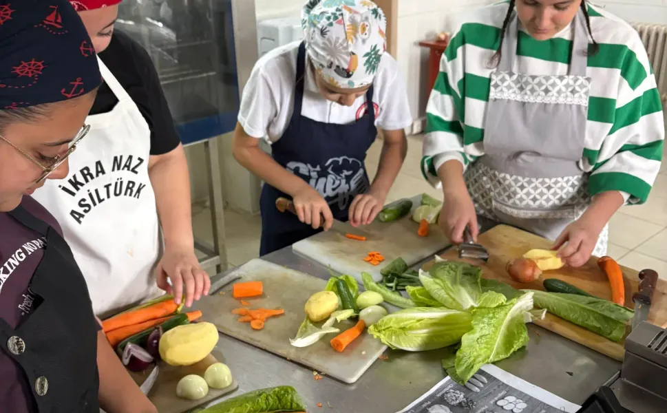 Kırşehir'de geleceğin şefleri yetişiyor