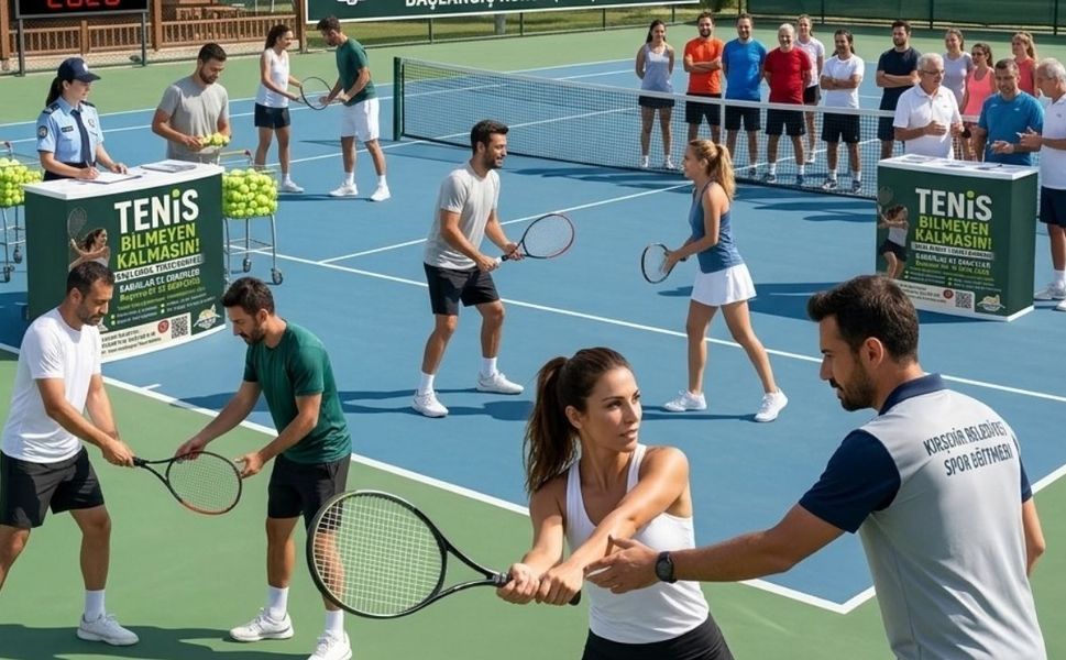 “Tenis Bilmeyen Kalmasın!” Kırşehir’de ücretsiz kurs başlıyor