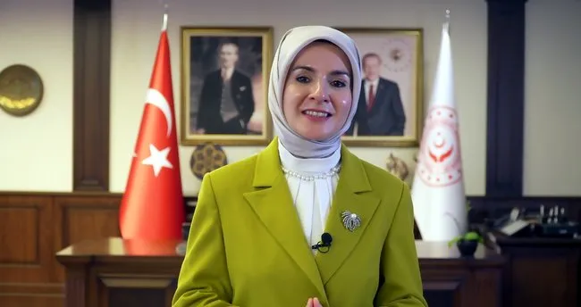 Aile Ve Sosyal Hizmetler Bakanı Mahinur Özdemir Göktaş,