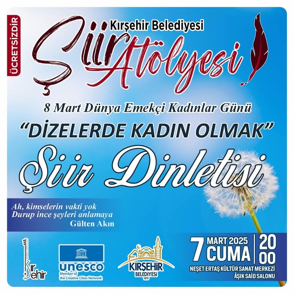 Kırşehir’de Dizilerde Kadın Olmak Konuşulacak