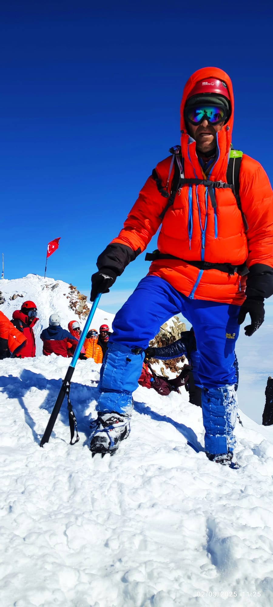 Kırşehirli Dağcılar Erciyes’in Zirvesinde 6