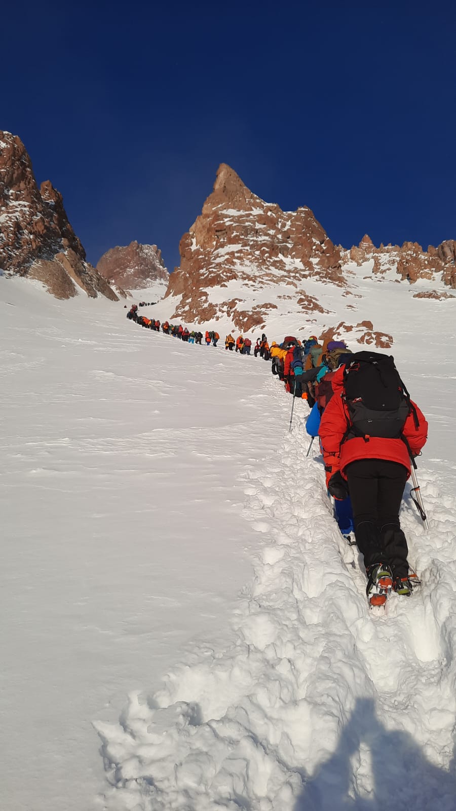 Kırşehirli Dağcılar Erciyes’in Zirvesinde8