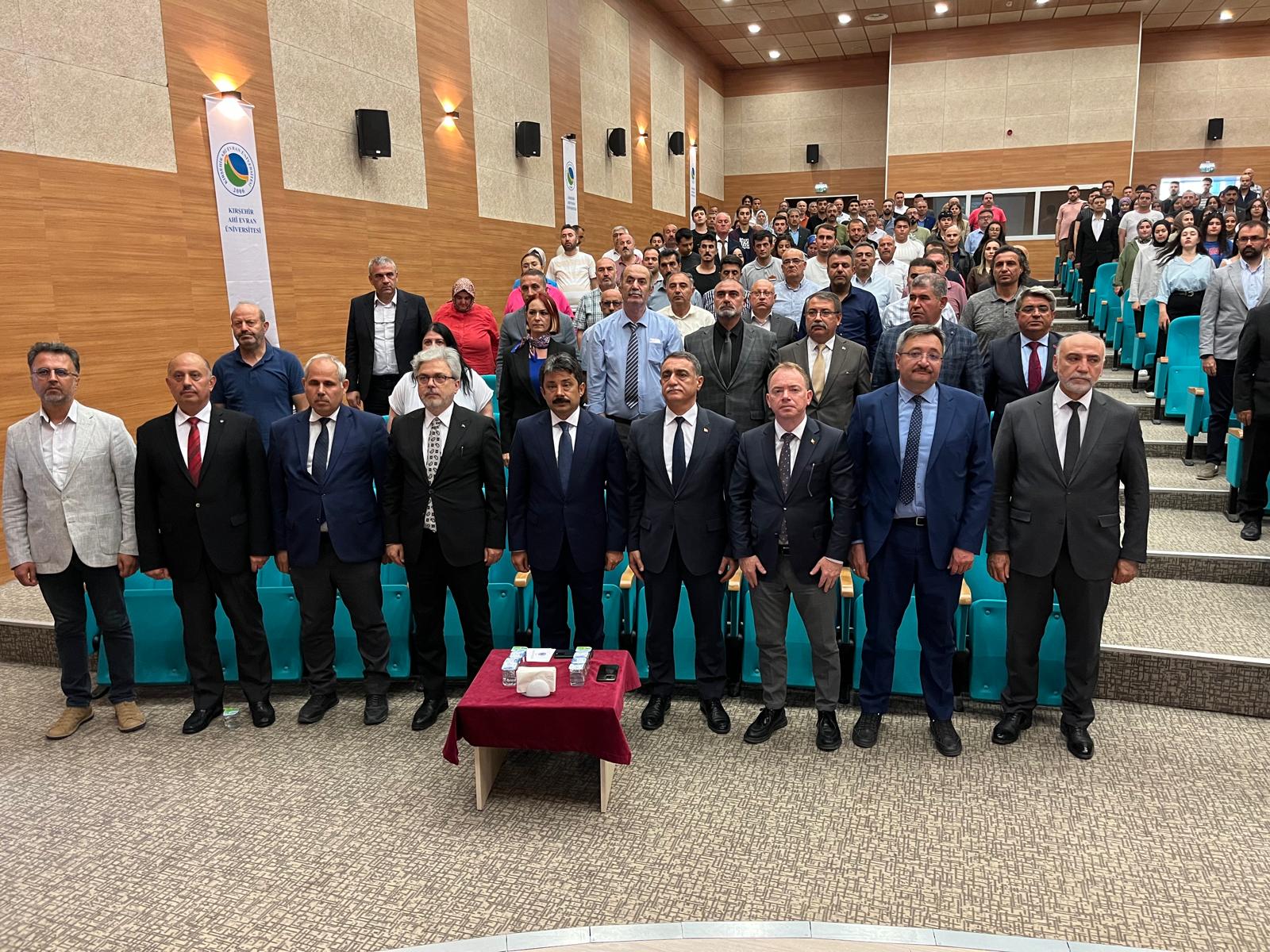 Bakan Yardımcısı Yelkenci, Kırşehir’de Konferans Verdi (1)