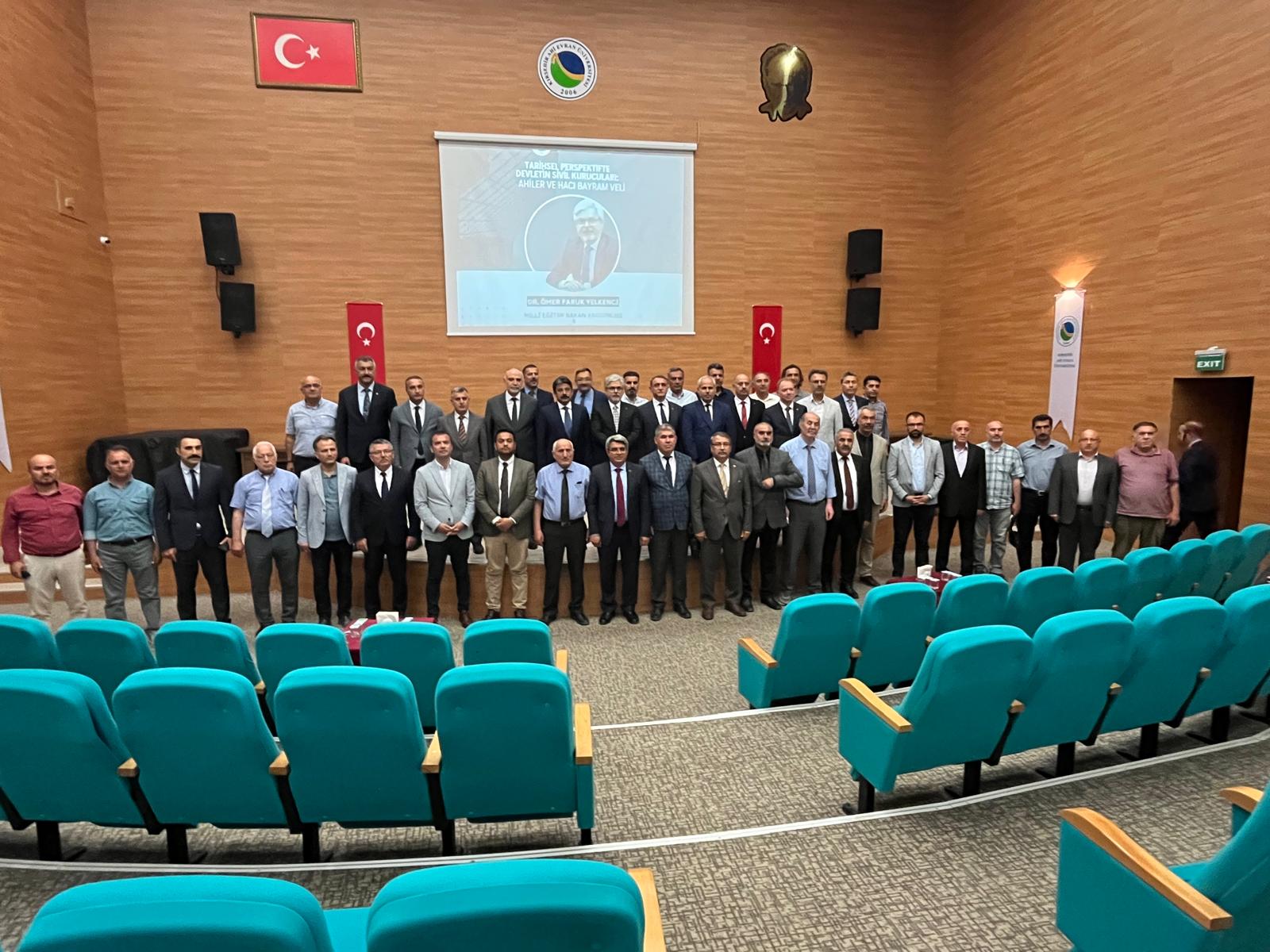 Bakan Yardımcısı Yelkenci, Kırşehir’de Konferans Verdi (8)