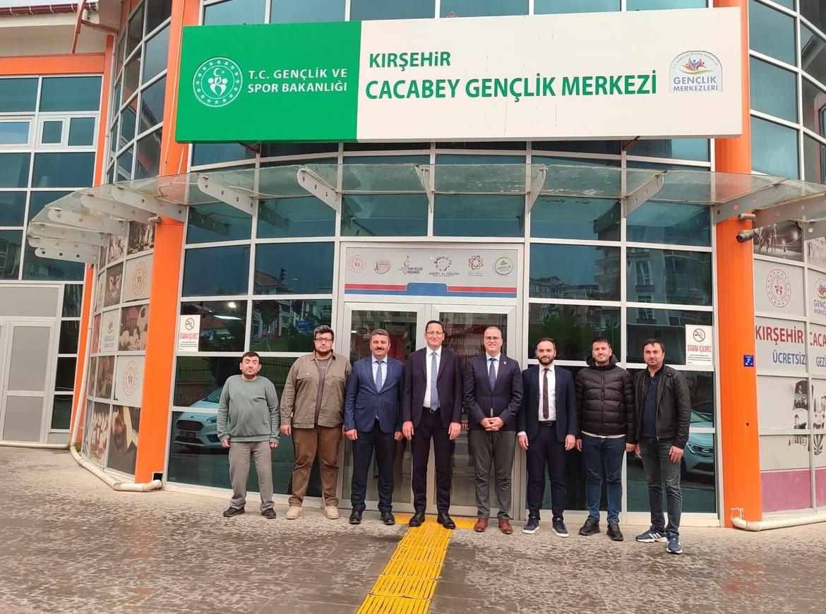 Cacabey Gençlik Merkezi Karkınçam’ı Ağırladı
