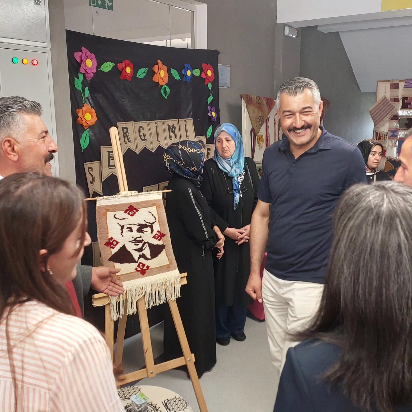 Çiçekdağ’da Yıl Sonu Sergisi Yoğun Ilgi Gördü 3