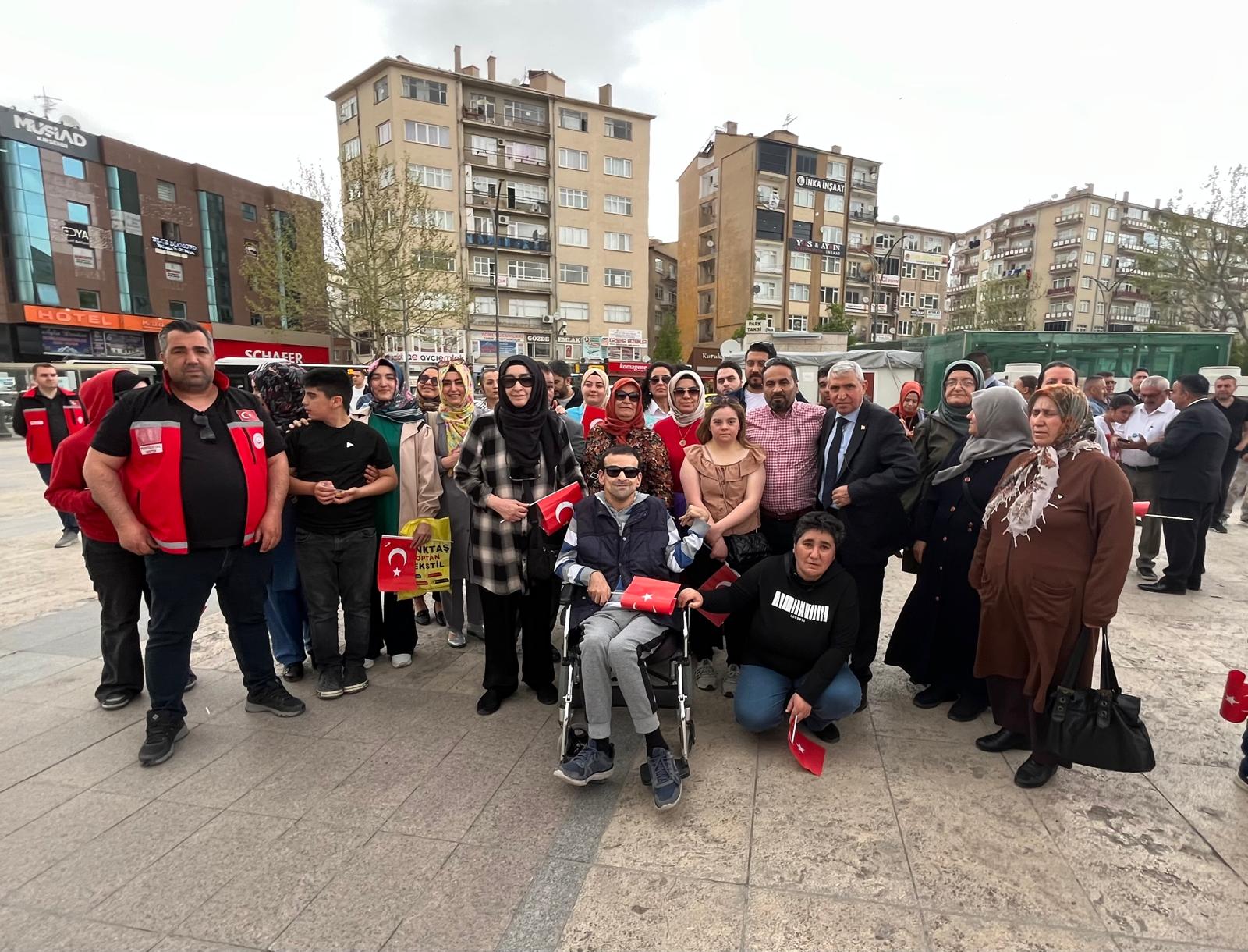 Engeller Değil Mesajlar Yürüdü, Kırşehir’de Farkındalık Adımları (7)